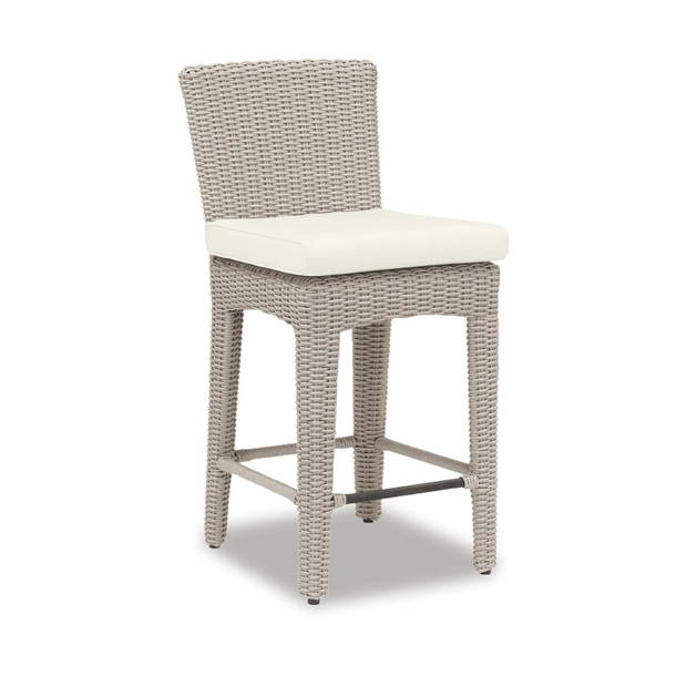 Manhattan 26" Patio Bar Stool with Cushion Birch Lane